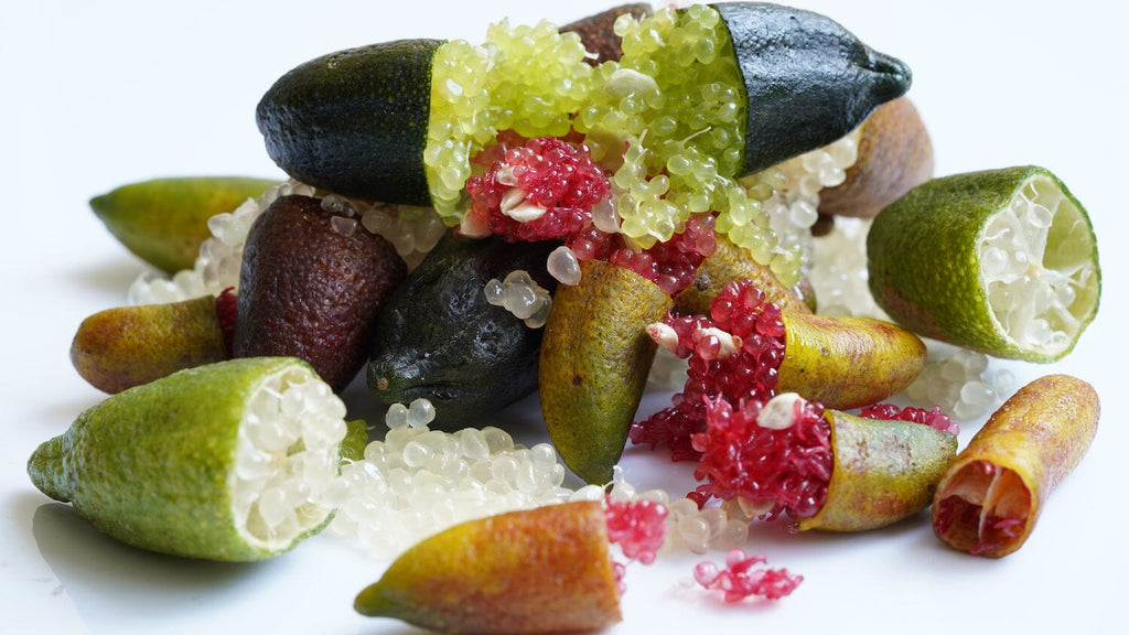 Six ways to enjoy finger lime as a gourmet garnish