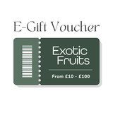 ExoticFruits.co.uk GiftCard | Exotic Fruits - Rare & Tropical Exotic Fruit Shop UK